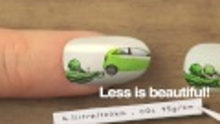 See The World's First Stop-Motion Nail Art